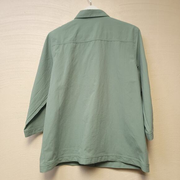 Bonworth Button Down Shirt Size Medium Lechute Travel Top Light Weight​ - Picture 5 of 5
